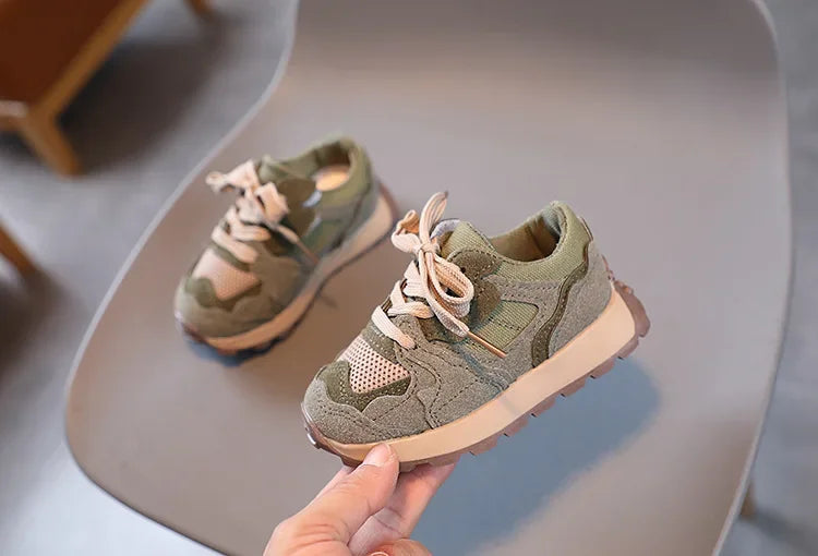 Kids Breathable Sport Sneakers – Soft Casual Shoes for Toddlers & Infants