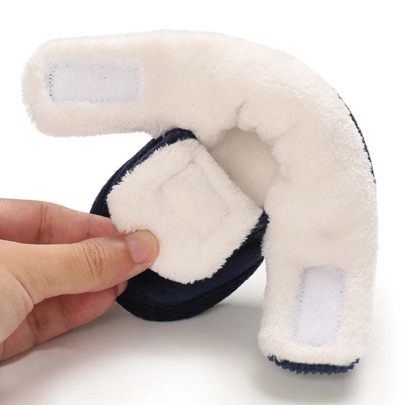 Baby Winter Snow Boots (0–18M) – Plush Soft Sole Toddler Shoes