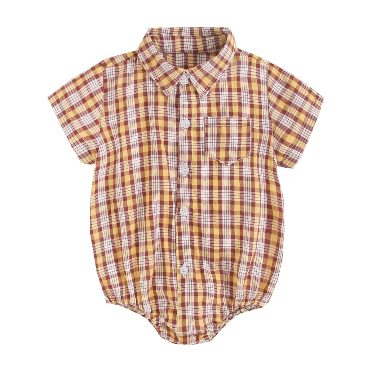 Newborn Boy Summer Bodysuit