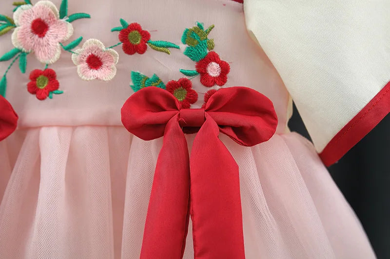 Party Mesh Dresses For Toddler Girl 0 To 3 Years Kids Costume