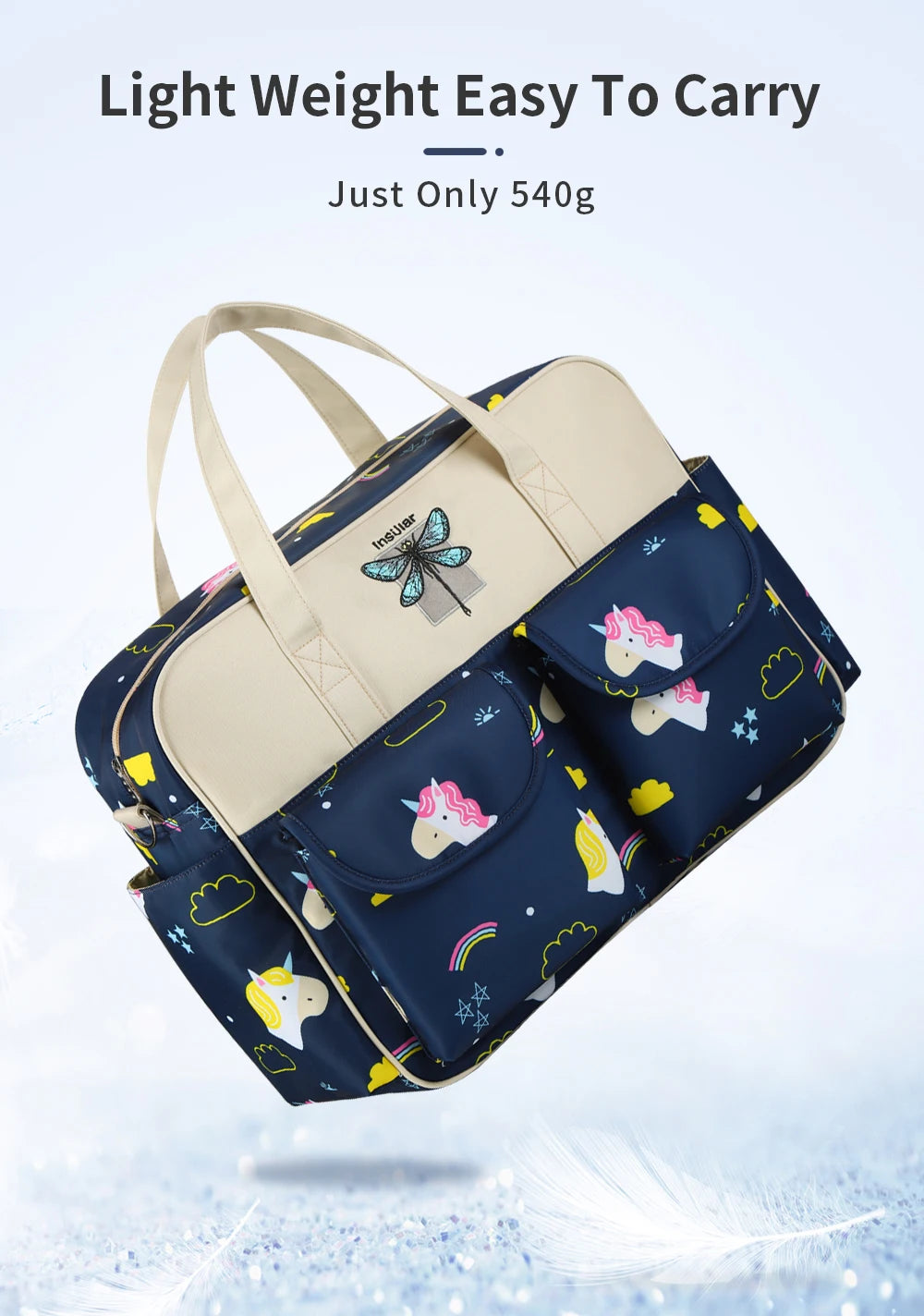 New Style Waterproof Diaper Bag – Large Capacity Multifunctional Maternity & Stroller Bag