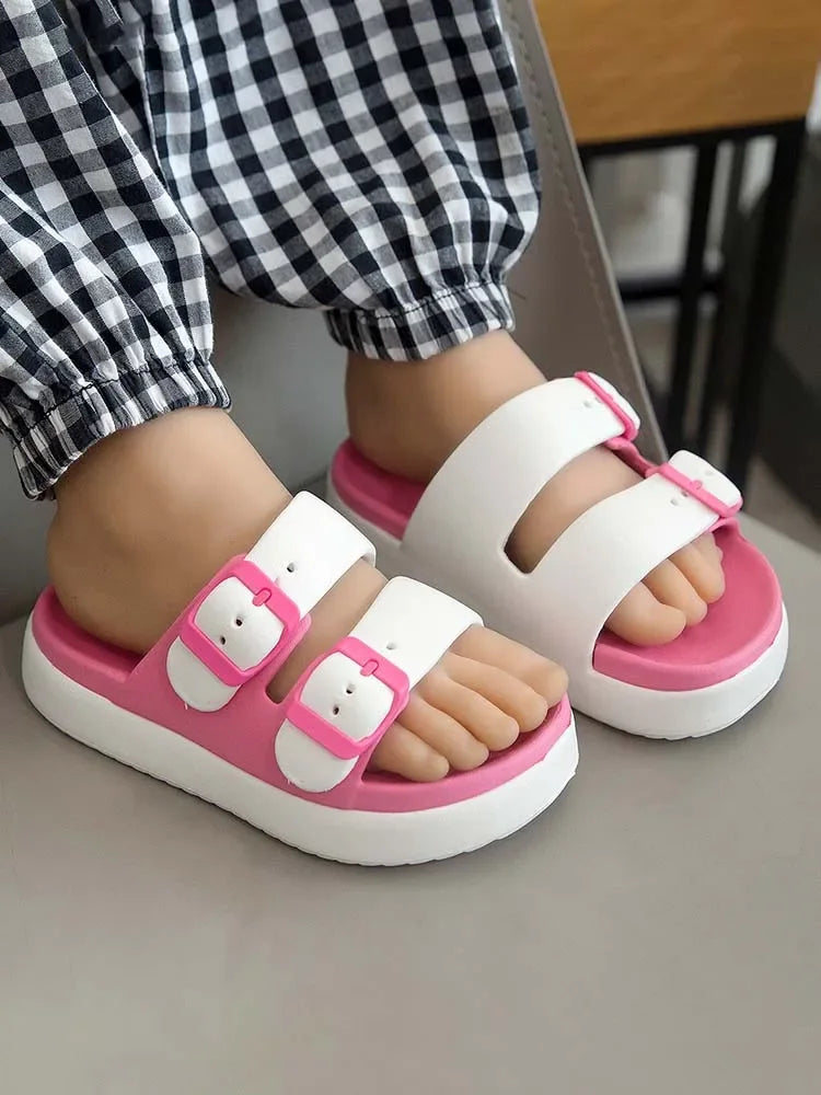 Kids’ Soft Sole Slippers – Comfortable Summer Shoes