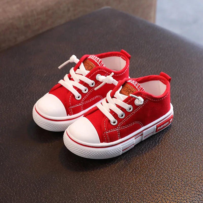 Kids’ Canvas Shoes – Breathable Casual Sneakers