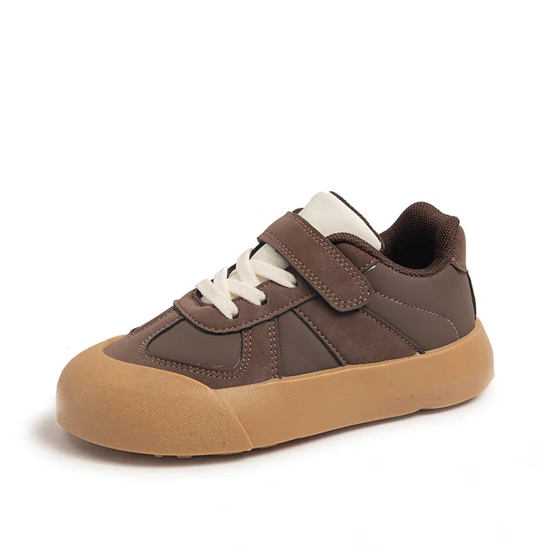Kids’ Fashion Sneakers – Velcro Casual Sports Shoes
