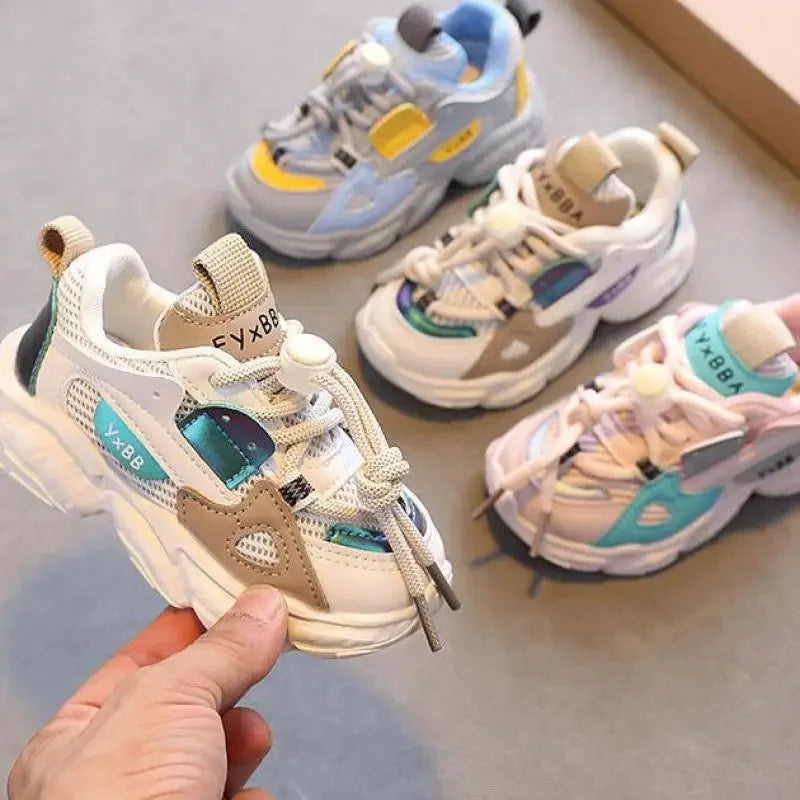 Baby & Toddler Sneakers – Breathable Non-Slip Casual Sport Shoes