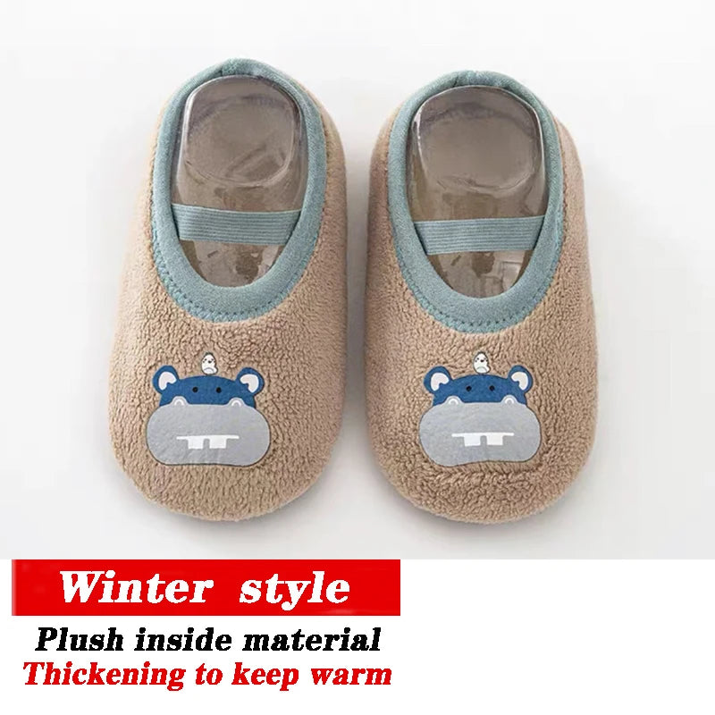 Baby Non-Slip Socks – Warm Indoor Floor Shoes for Toddlers