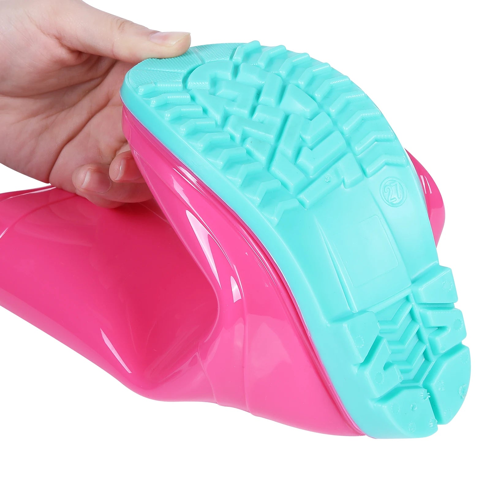 Kids Waterproof Rain Boots – Non-Slip Outdoor Rubber Shoes