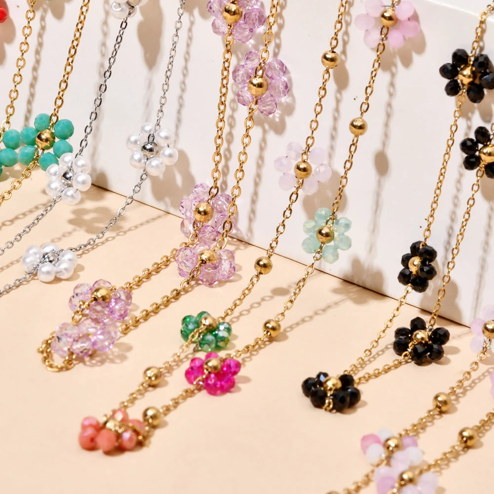 ZMZY Fashion Cherry Blooming Luxury Crystal