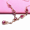585 Purple Gold Plated 14K Rose