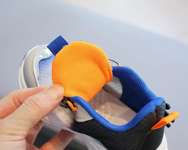 Kids’ Breathable Mesh Sneakers – Soft, Non-Slip Running Shoes