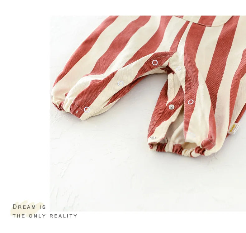 Milancel Striped Baby Romper