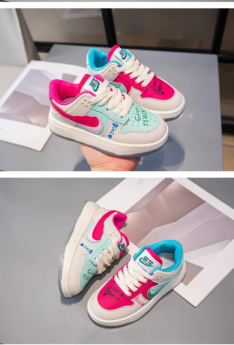 Kids Four-Season Sneakers – Boys & Girls Casual Sports Shoes