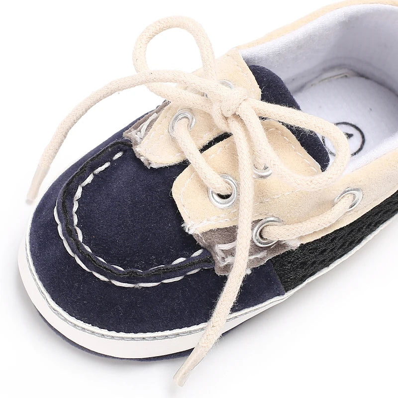 Baby Canvas Shoes – Soft Sole Casual Walking Sneakers