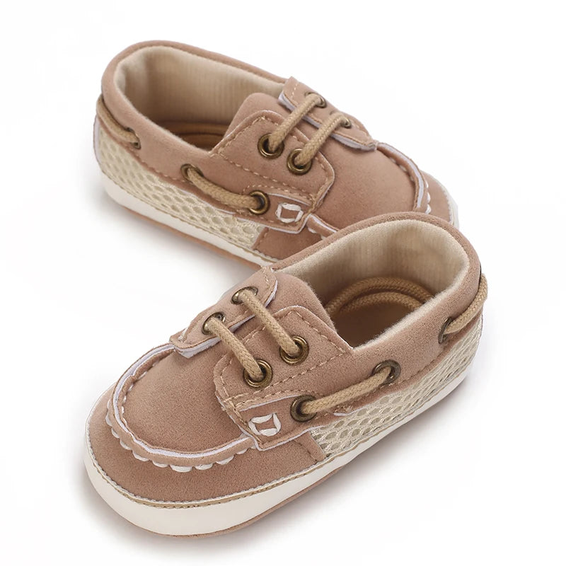 Baby Canvas Shoes – Soft Sole Casual Walking Sneakers
