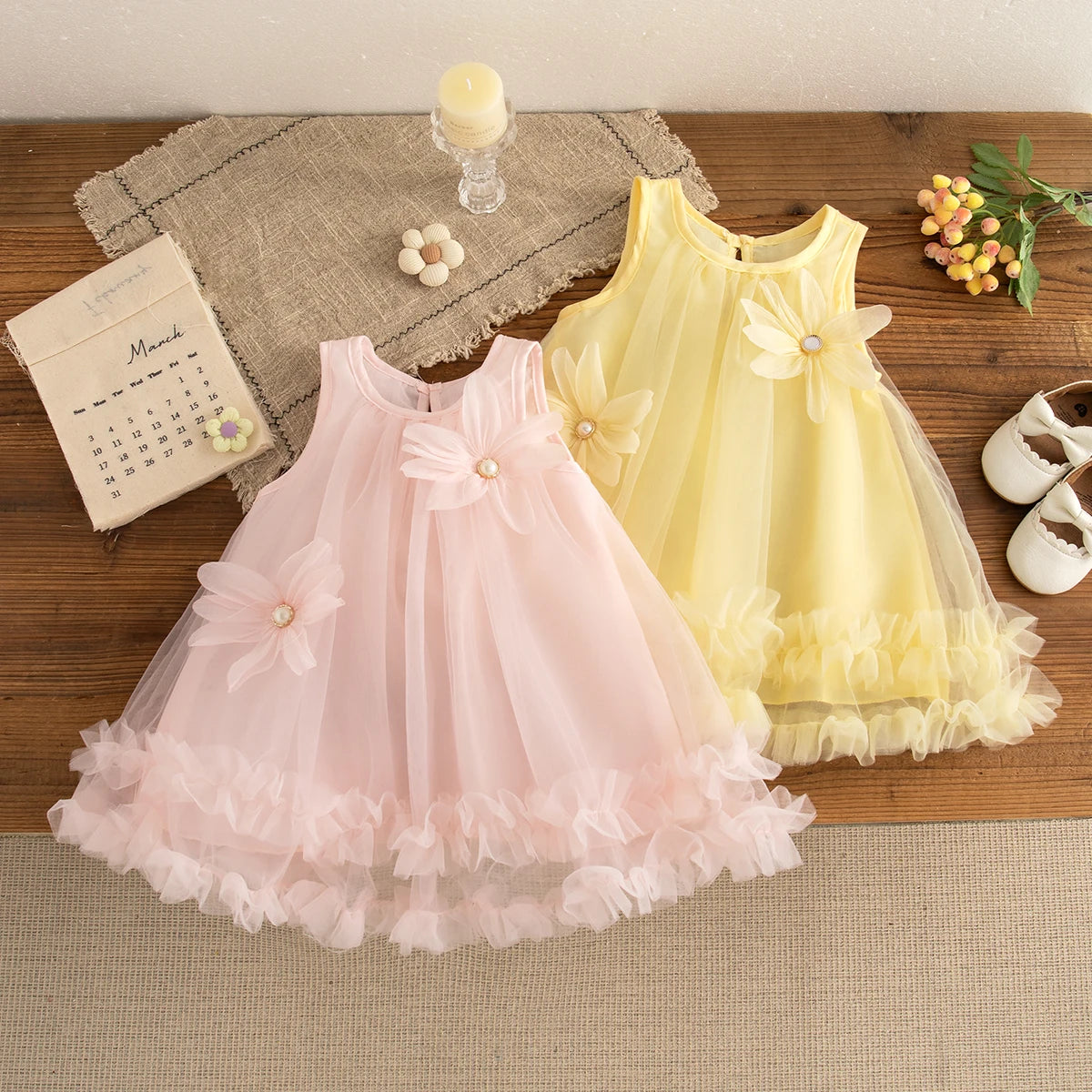 Baby Girl Pink Princess Dress