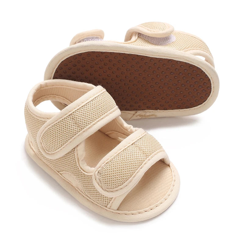 0-1 Year  Baby Boy and Baby Girl Casual Mesh Breathable Soft Soled Sandals