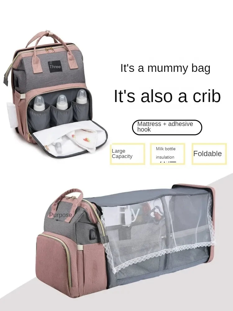 Portable Maternity Bag – Baby Travel & Diaper Organizer