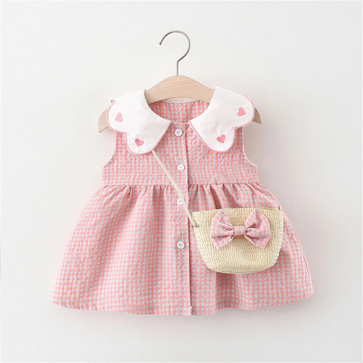 2-Piece Girl Infant Cotton Dress