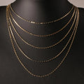 40 75cm 18K gold 925 Sterling