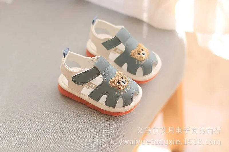 Baby Toddler Cartoon Sandals (0–2 Years)
