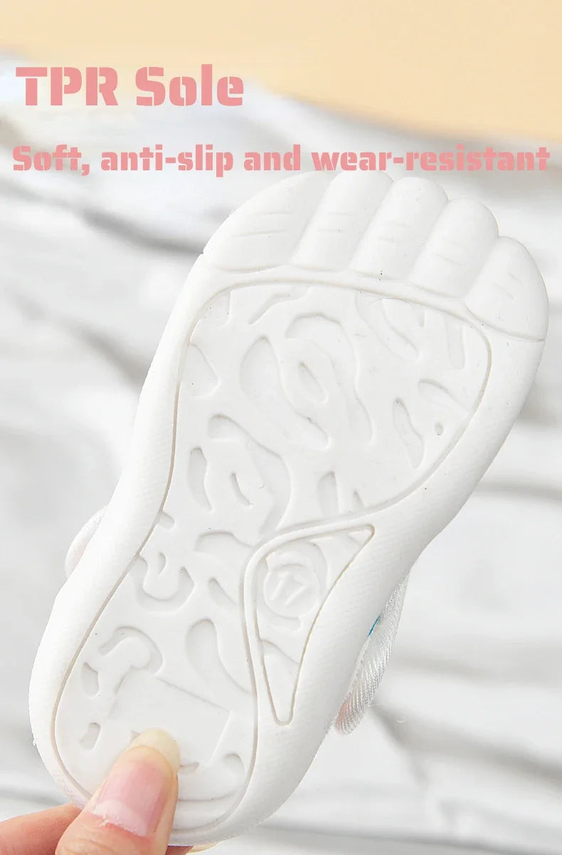 Kids Summer Air Mesh Sandals (1–4T) – Lightweight Non-Slip First Walkers