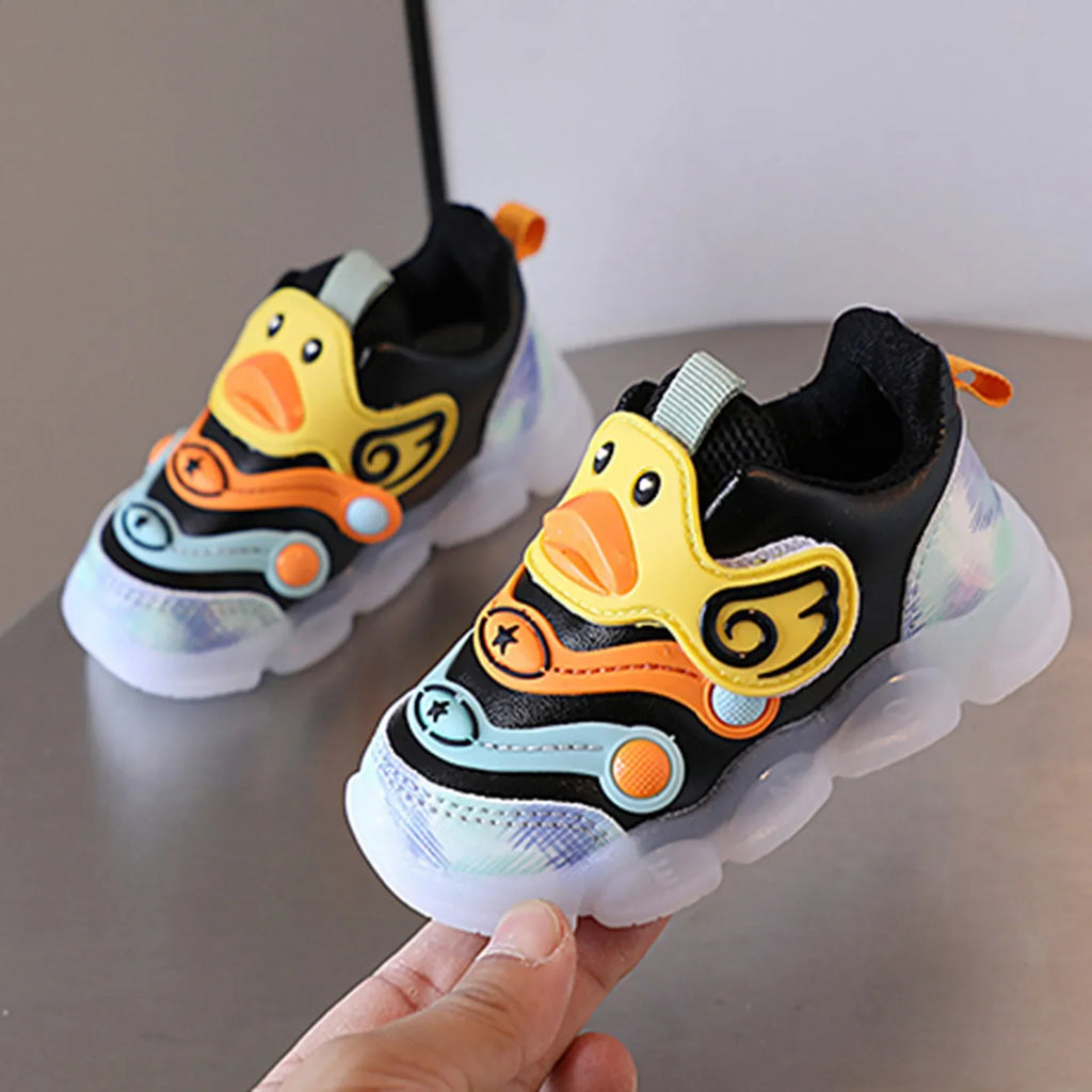 Kids’ LED Sneakers – Breathable, Light-Up Shoes