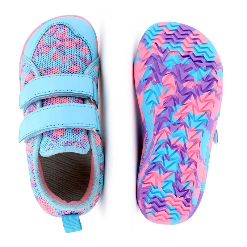 Kids’ Minimalist Barefoot Sneakers – Wide Toe, Zero Drop