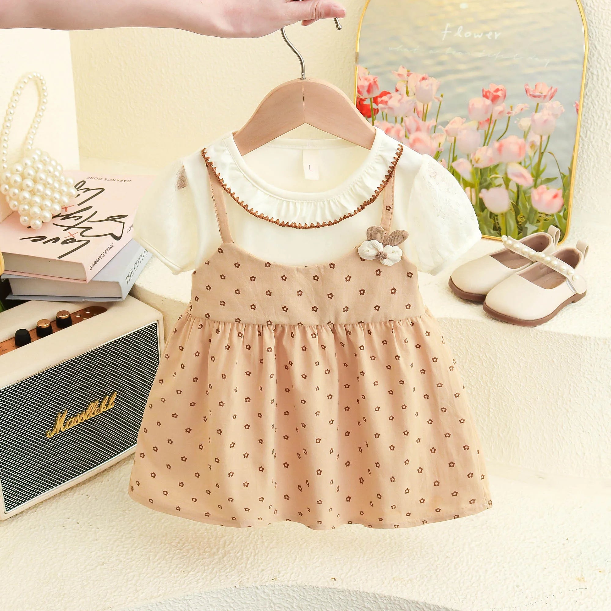 Baby Girl Summer Polka Dot Dress