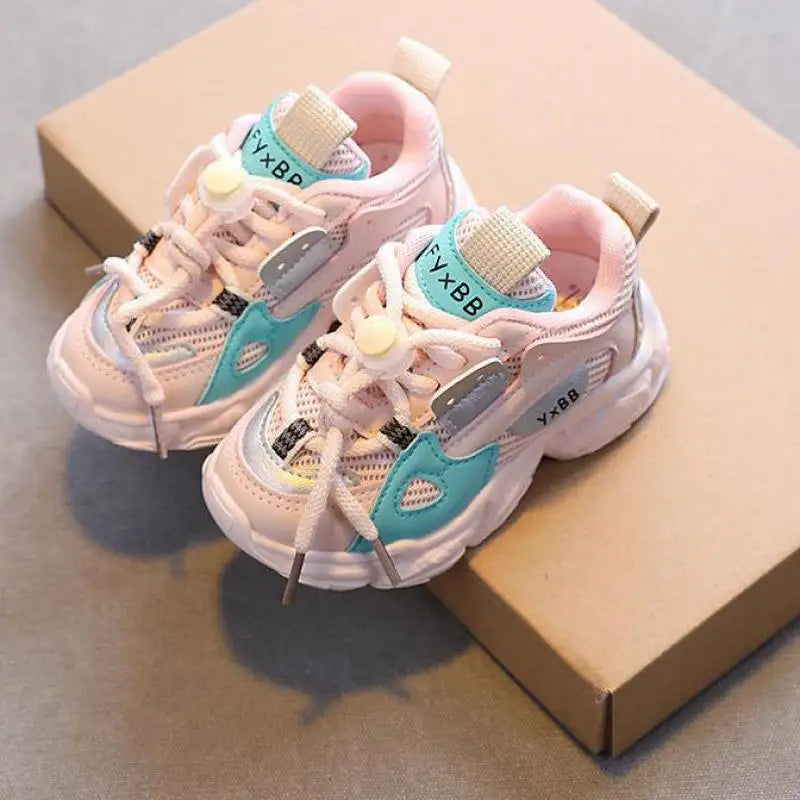 Baby & Toddler Sneakers – Breathable Non-Slip Casual Sport Shoes