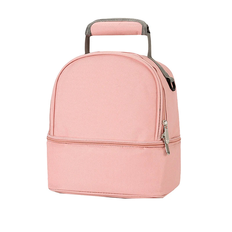 Fashion Mommy Bag – Insulated, Large Capacity, Portable for Travel & Picnic