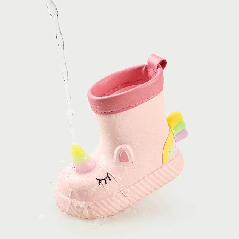 Kids’ Mario Rain Boots – Waterproof & Non-Slip