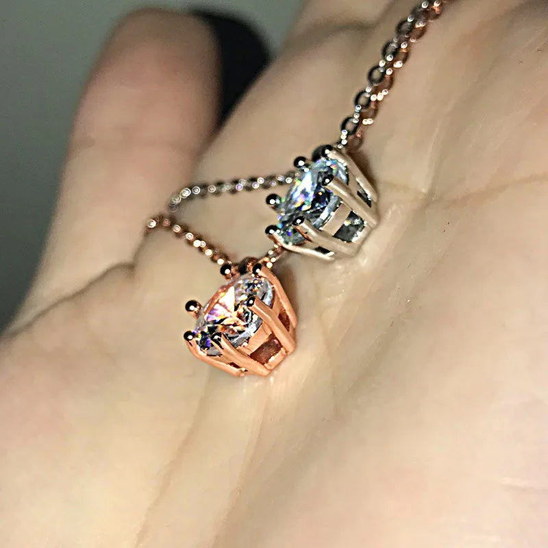 Huitan Luxury 6 Claw Cubic Zirconia
