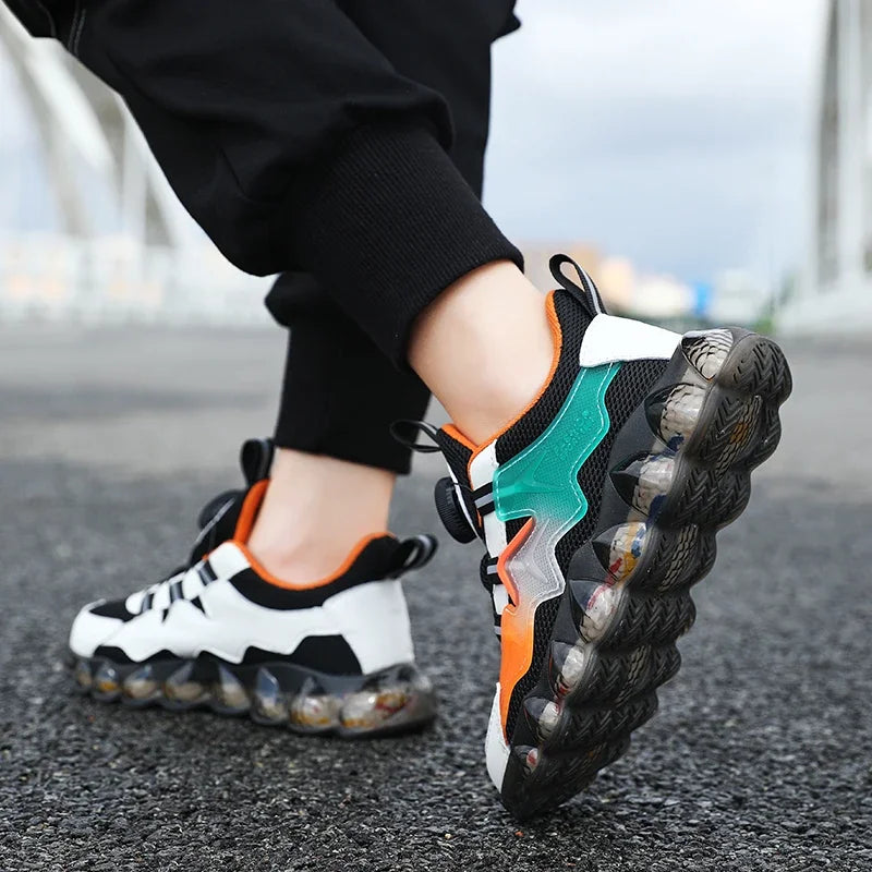 Kids Mesh Sport Sneakers – Comfortable Casual Running & Tennis Shoes