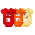 Baby Infant 3PCS Outfit – Bodysuit & Pants (0–2Y)