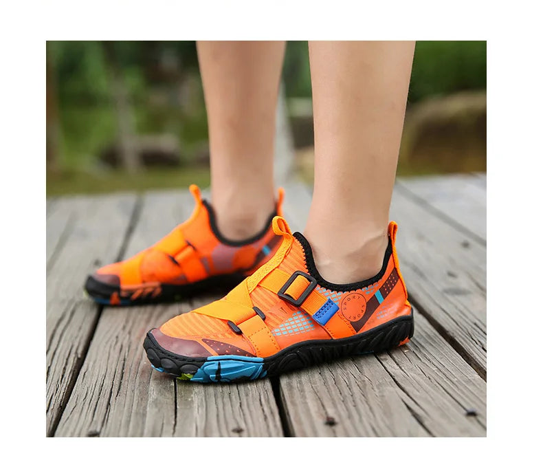 Kids’ Fashion Sneakers – Breathable, Non-Slip Casual Shoes