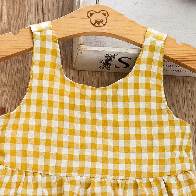 Baby Girl Summer 2-Piece Dress Set
