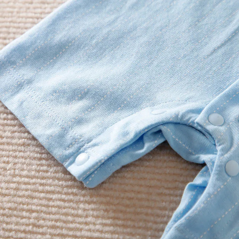 Baby Boy Gentleman Tie Jumpsuit (0-18M)