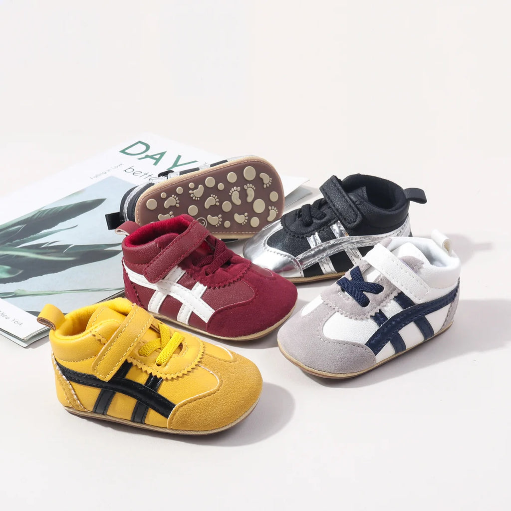 Baby First-Step Shoes (0–18M) – Spring/Autumn Casual Sneakers