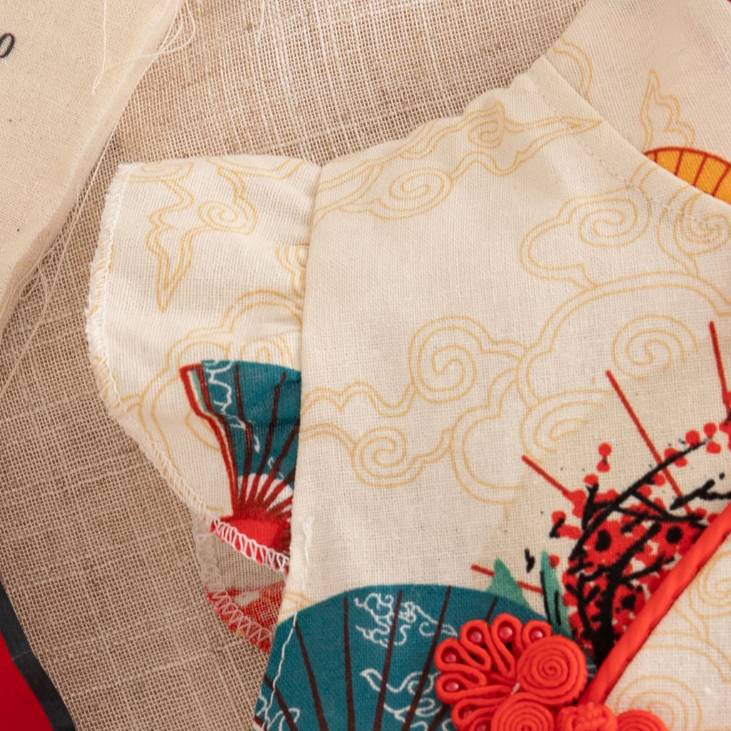 Baby Girl Red Qipao Dress (0–2Y)