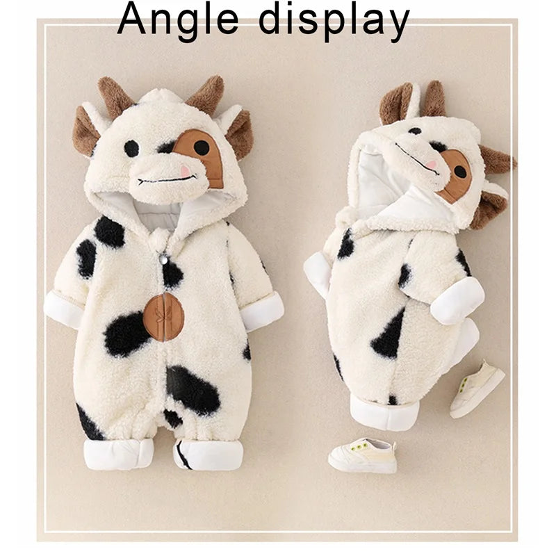 Baby Romper, Full Sleeve Rib Cotton Jumpsuit 0–12M