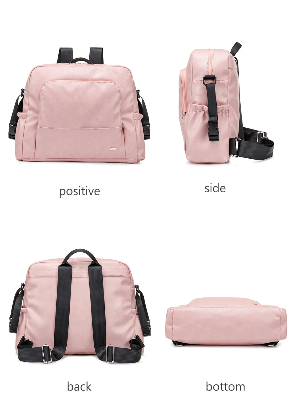 Soboba New Mommy Diaper Backpack – Large Capacity Multi-Functional Waterproof Bag for Quick Outings