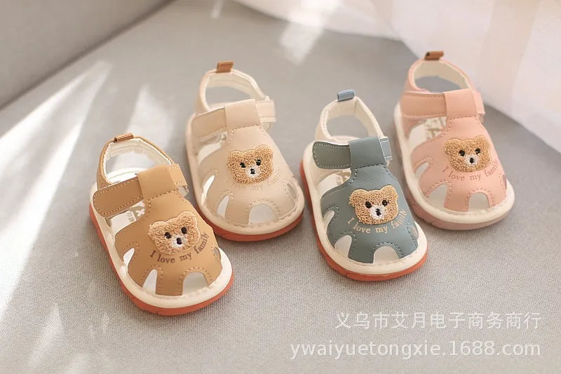 Baby Toddler Cartoon Sandals (0–2 Years)