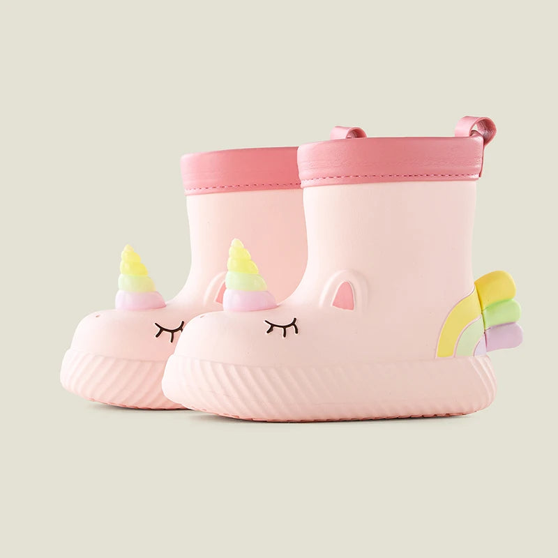 Kids’ Mario Rain Boots – Waterproof & Non-Slip