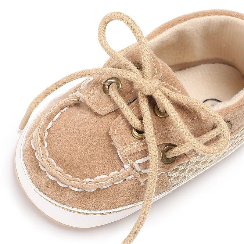 Baby Canvas Shoes – Soft Sole Casual Walking Sneakers