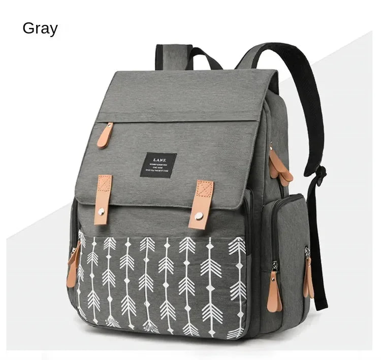Travel Backpack for Moms – Large Capacity Waterproof Diaper & Baby Stroller Bag