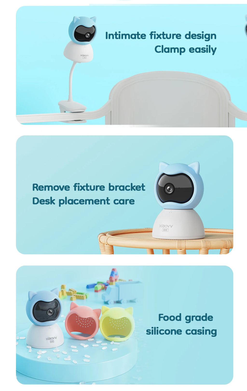 WiFi Baby Monitor – 4MP, 2-Way Talk & 360° View