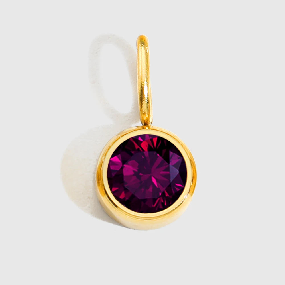 Emanco Birthstone Pendant 12 Color Month