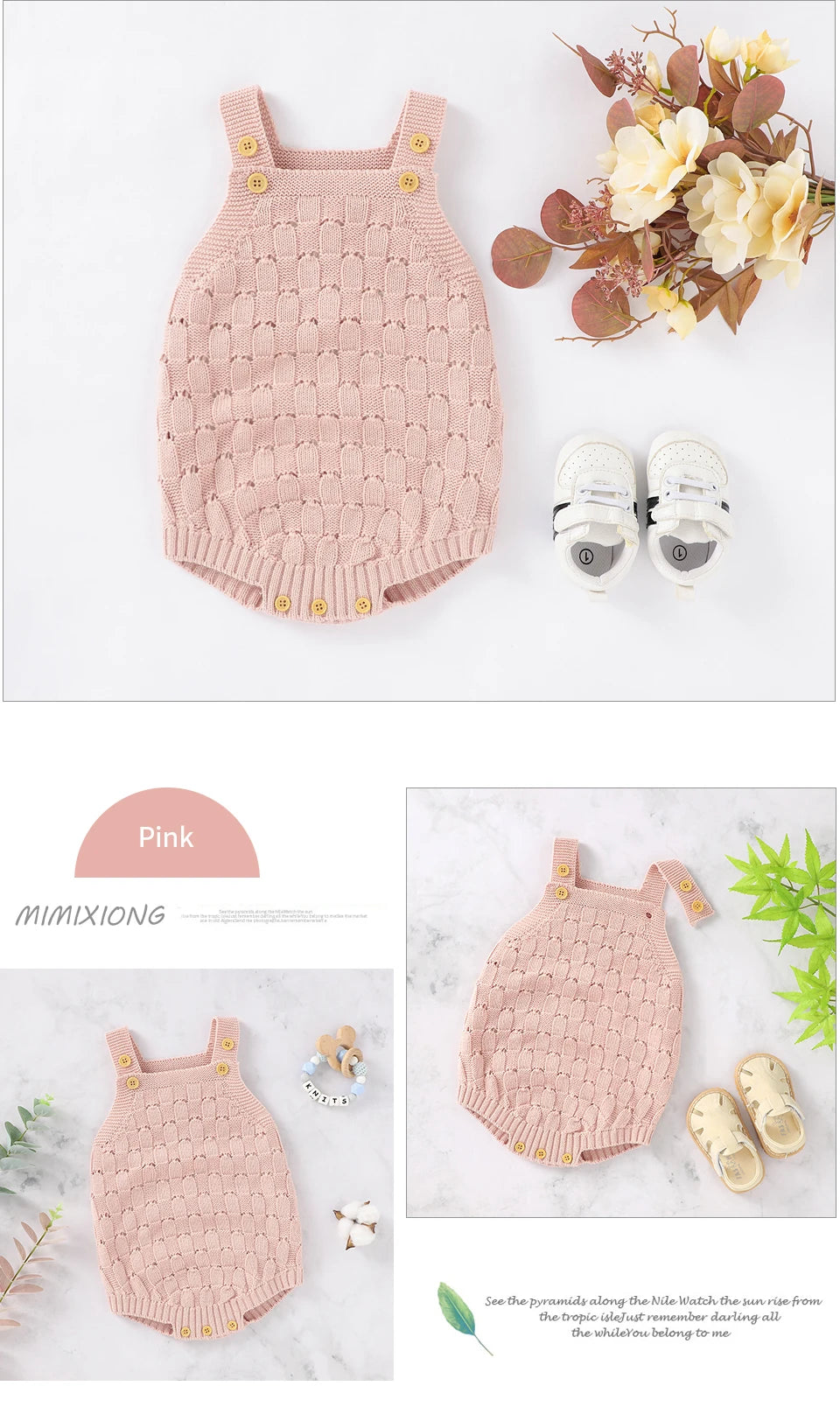 Infant Cotton Onesie for Toddler Boys Girls One Pieces Outfits 0-18m