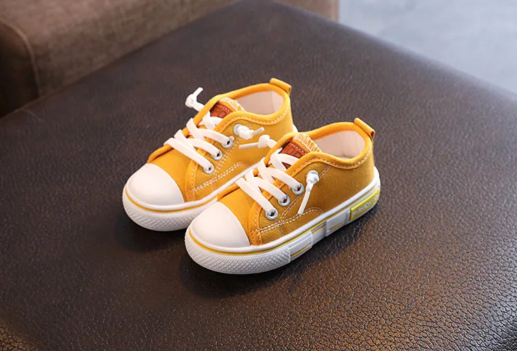 Kids’ Canvas Shoes – Breathable Casual Sneakers