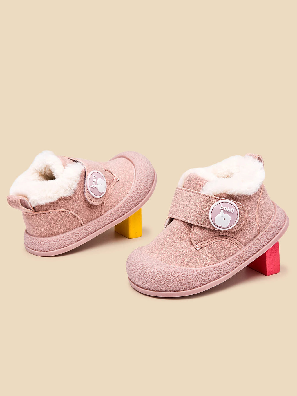 Baby Winter First-Step Shoes (0–3Y) – Fleece-Lined Outdoor Toddler Shoes